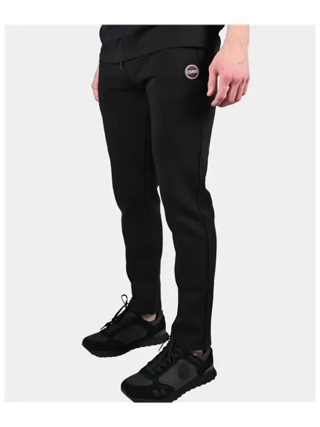 Le 6204 1WX 99 Straight fit brushed jersey pants black - COLMAR - BALAAN 3