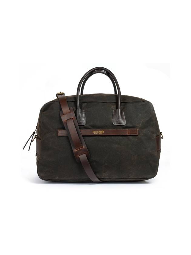 Zephya Travel Bag Wax Canvas Khaki - BLEU DE CHAUFFE - BALAAN 1