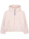 Kids PRAGUE Hooded Rain Jacket Light Pink 1A00081 5968E 529 - MONCLER - BALAAN 3