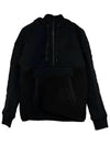 Embossed Puff Logo Patch Hoodie Black - MOOSE KNUCKLES - BALAAN 2