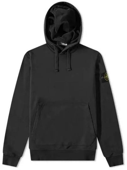 Wappen Patch Classic Fleece Hoodie Grey - STONE ISLAND - BALAAN 2