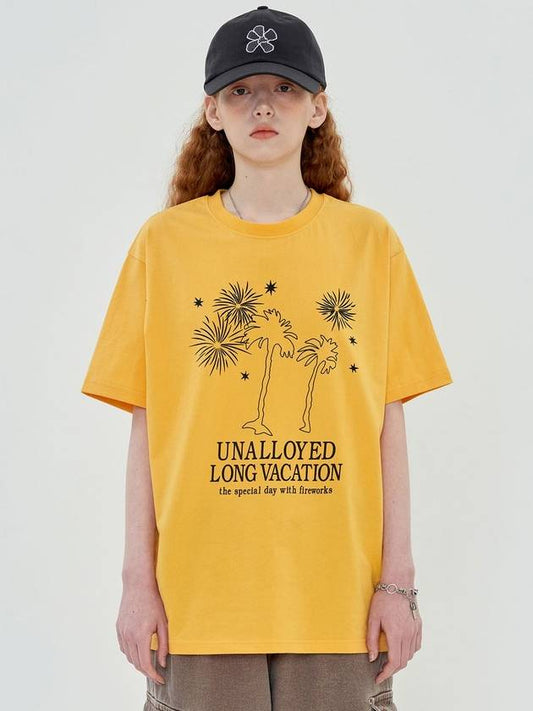 Vacation T-Shirt Yellow - UNALLOYED - BALAAN 1