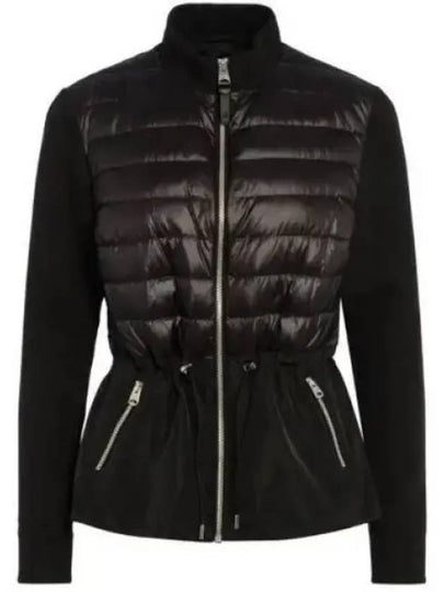 Women's Joyce Hybrid Peplum Zip-Up Jacket Black - MACKAGE - BALAAN 2