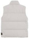 Crinkle Reps R-NY Down Vest Grey - STONE ISLAND - BALAAN 3