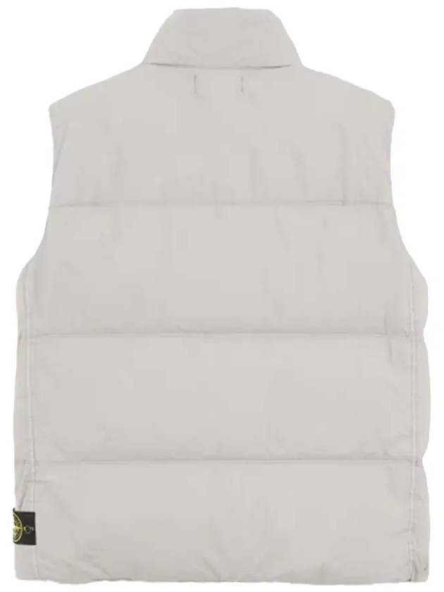 Crinkle Reps R-NY Down Vest Grey - STONE ISLAND - BALAAN 3