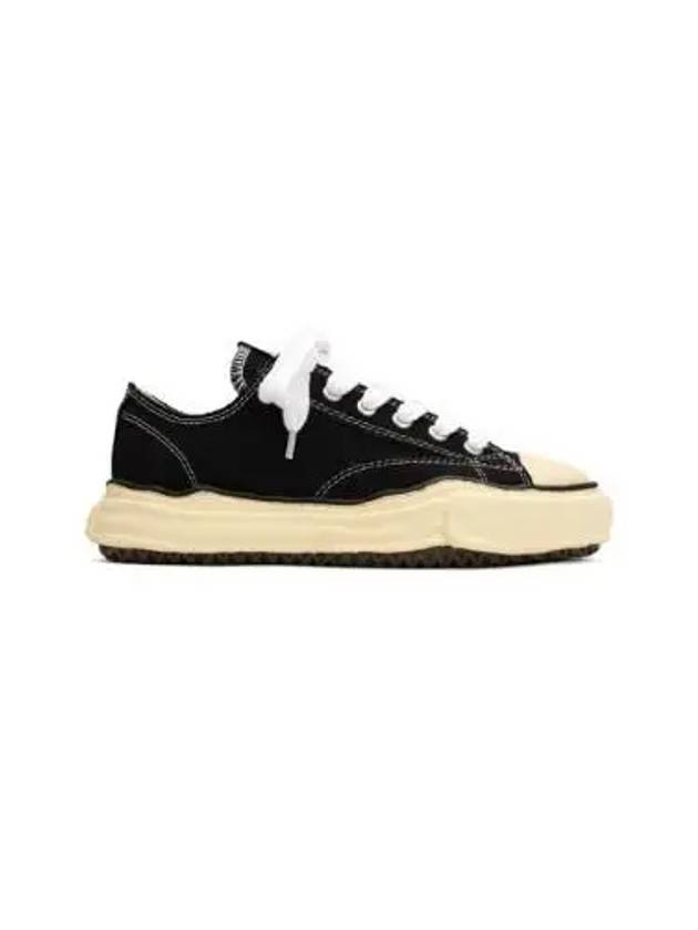 Yasuhiro Mihara Peterson Og Sole Canvas Low Top Sneakers Black - MIHARA YASUHIRO - BALAAN 2