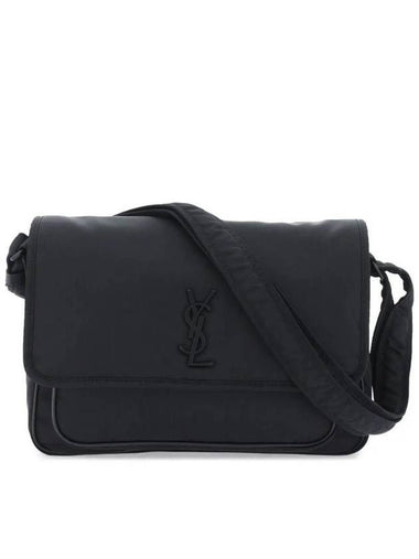 Niki Crossbody Bag In Econyl Black - SAINT LAURENT - BALAAN 1