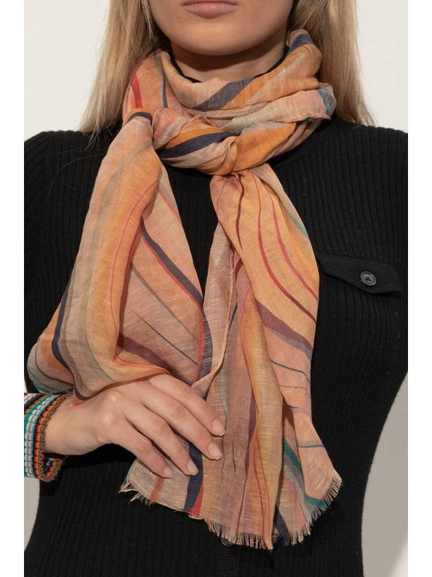 Paul Smith Patterned Scarf, Women's, Multicolour - PAUL SMITH - BALAAN 2