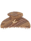 Profumi Pegasus Logo Paisley Hair Clip Beige - ETRO - BALAAN 3