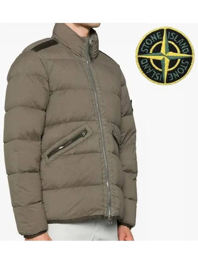 Seamless Tunnel Nylon Down TC Padding Beige - STONE ISLAND - BALAAN 2