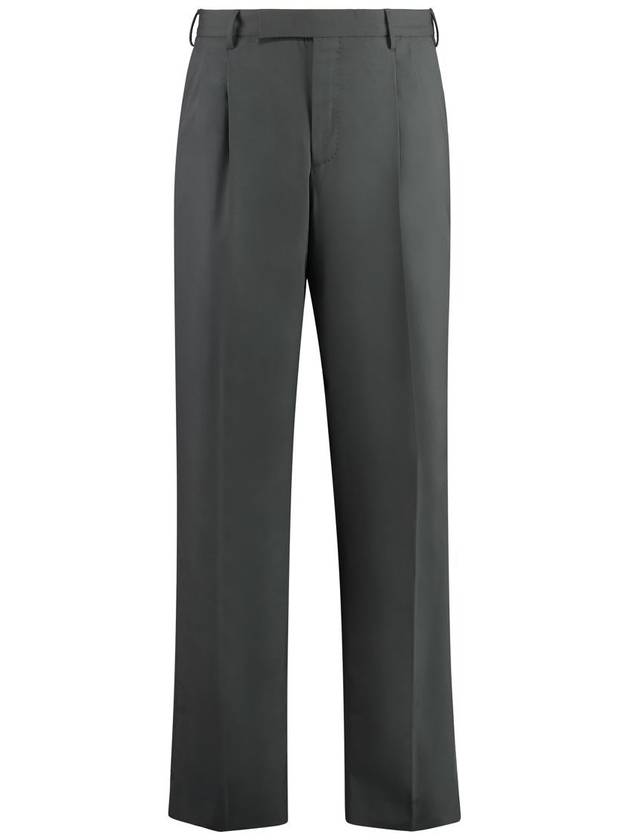 Pt01 Wool Blend Trousers - PT01 - BALAAN 1