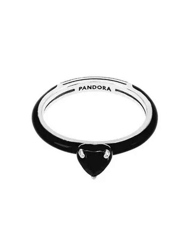 Me Chakra Heart Ring Black - PANDORA - BALAAN 2