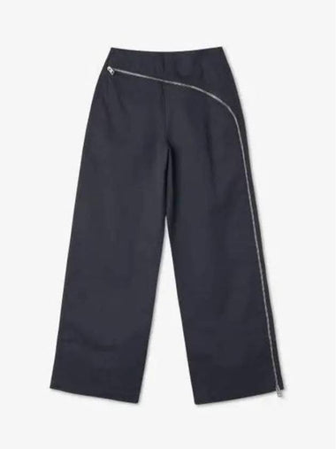 Zipper Jump Wide Pants Dark Blue - SUNNEI - BALAAN 1