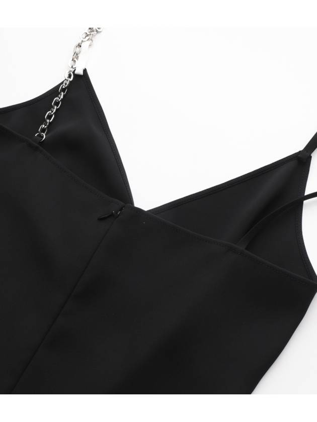 Asymmetric Strap Sleeveless Black - GIVENCHY - BALAAN 8