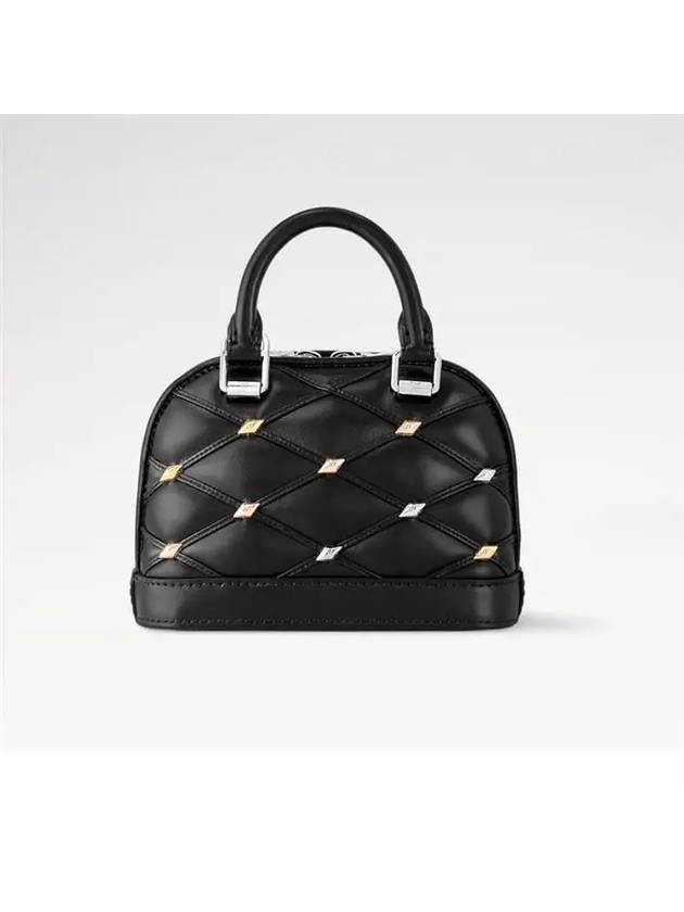 Nano Alma Tote Bag Black - LOUIS VUITTON - BALAAN 7