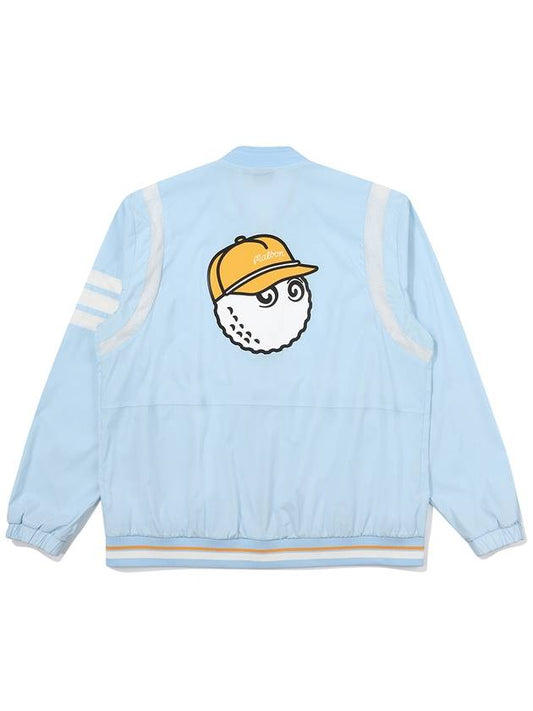 Lightweight windbreaker jacket SKY BLUE MAN - MALBON GOLF - BALAAN 2