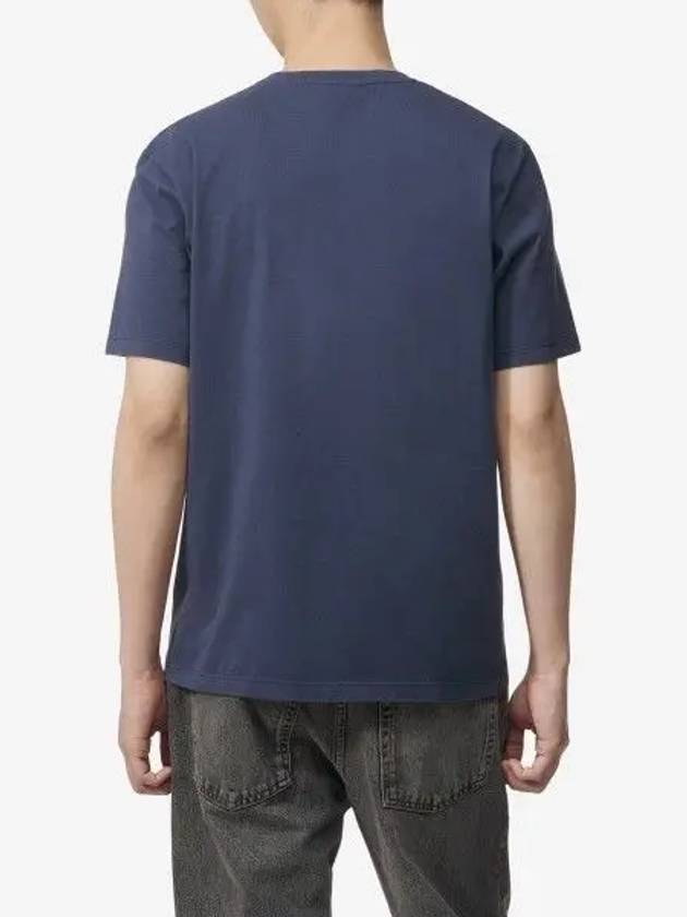 Fox Head Patch Classic Short Sleeve T-Shirt Ink Blue - MAISON KITSUNE - BALAAN 5