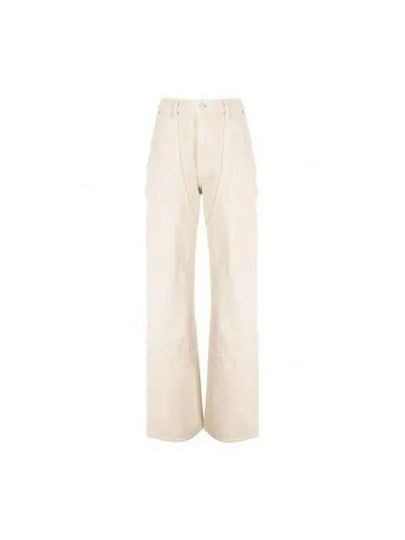 Carpenter High Rise Jeans Beige - HELMUT LANG - BALAAN 2