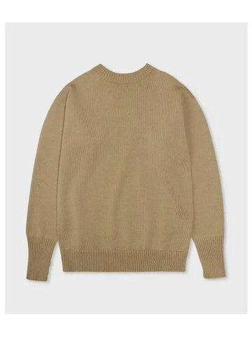 ANDERSEN Seaman crew neck Camel - ANDERSEN-ANDERSEN - BALAAN 1