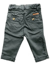 Kids Cotton Pants Gray B04A46 086 - BURBERRY - BALAAN 3