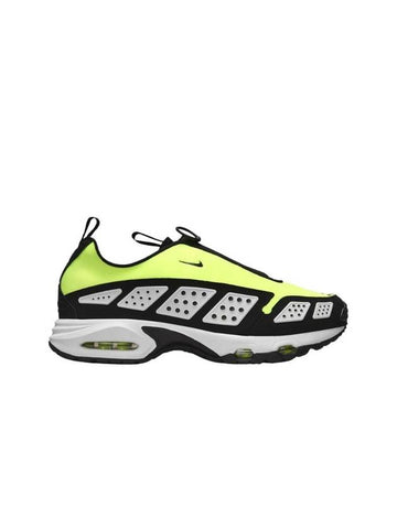 Air Max SNDR Low Top Sneakers Black Volt - NIKE - BALAAN 1