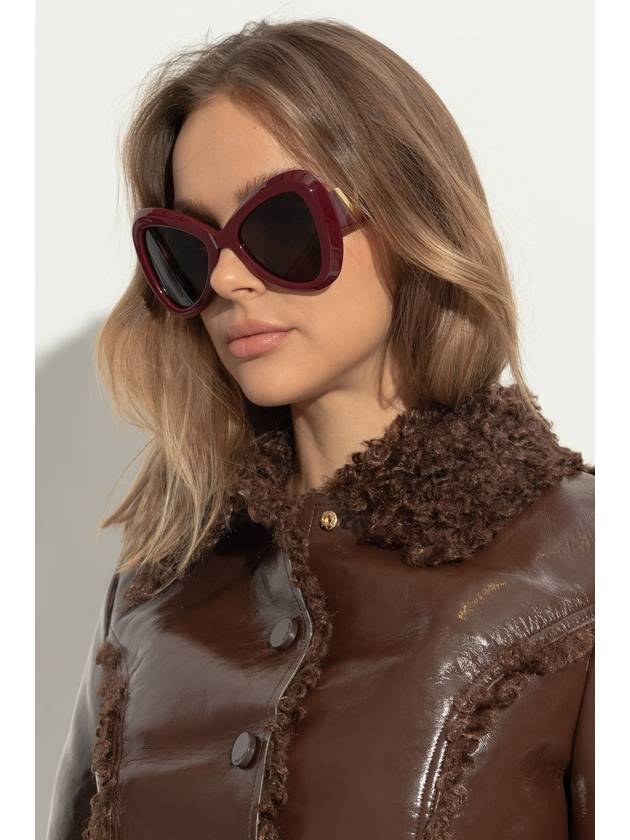 Valentino Eyewear Sunglasses, Women's, Burgundy - VALENTINO - BALAAN 2