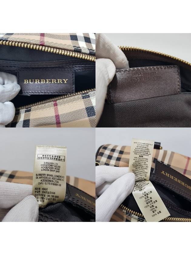 Check Boston Bag Tote - BURBERRY - BALAAN 9