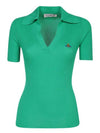 Marina Polo Knit Top Green - VIVIENNE WESTWOOD - BALAAN 2