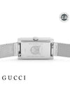 Women's G Frame Mesh Band Metal Watch - GUCCI - BALAAN 4