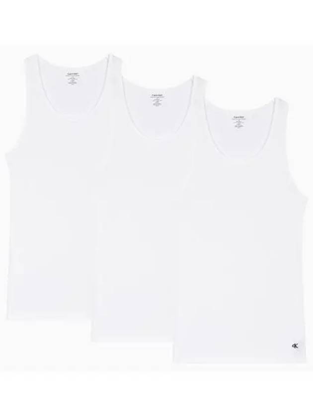 UNDERWEAR Men s Cotton Classic Tank 3PK NB4036100 - CALVIN KLEIN - BALAAN 1