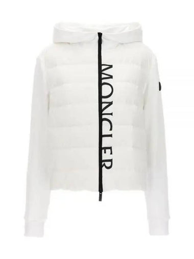 8G00013 809KZ 001 Padded zip up hoodie - MONCLER - BALAAN 1