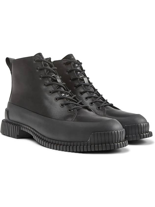 Fix Lace-Up Leather Worker Boots Black - CAMPER - BALAAN 5