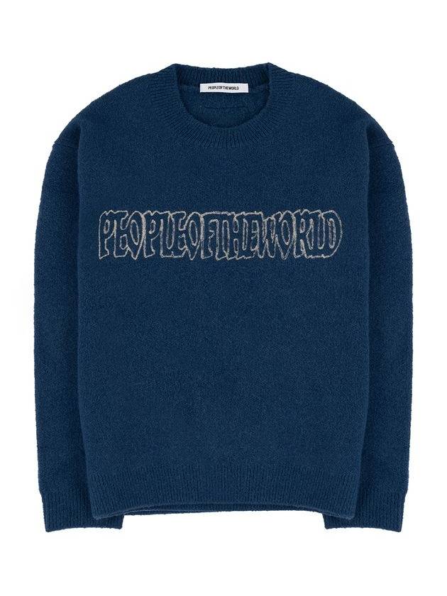 wool alpaca blend logo pullover BU - PEOPLE OF THE WORLD - BALAAN 2