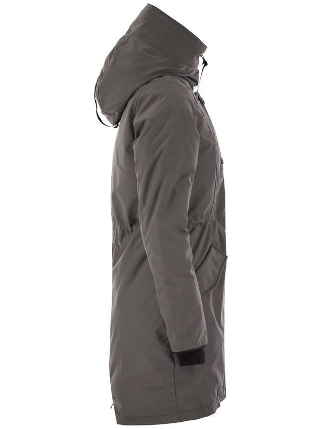 Rossclair Hooded Padding Coastal Grey - CANADA GOOSE - BALAAN 4