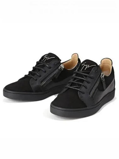 Black velvet sneakers 271989 - GIUSEPPE ZANOTTI - BALAAN 1