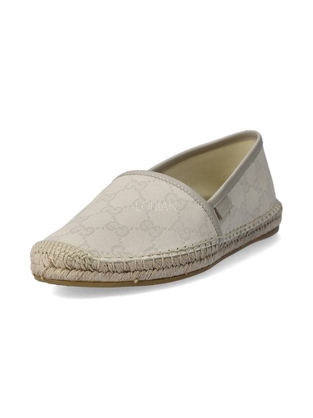 GG Canvas Espadrilles Beige - GUCCI - BALAAN 4