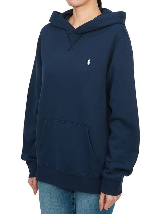 Kids brushed hoodie 323749954036 NAVY WHT P Adults can wear - POLO RALPH LAUREN - BALAAN 2