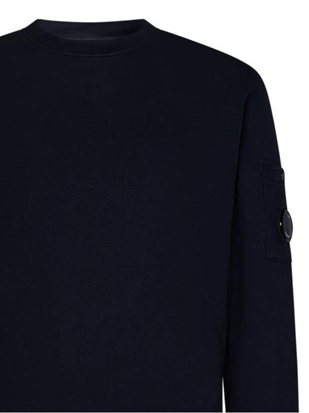 Lens Wappen Cotton Sweatshirt Navy - CP COMPANY - BALAAN 6