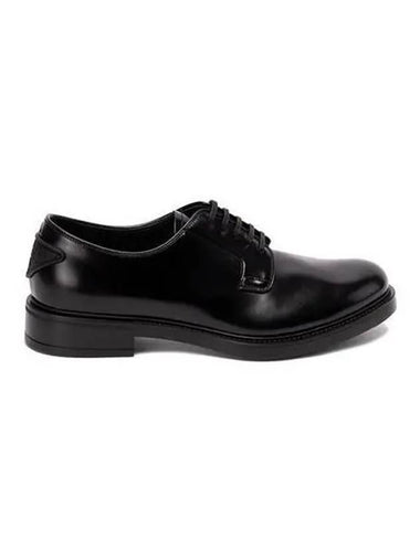 loafer triangle logo black - PRADA - BALAAN 1