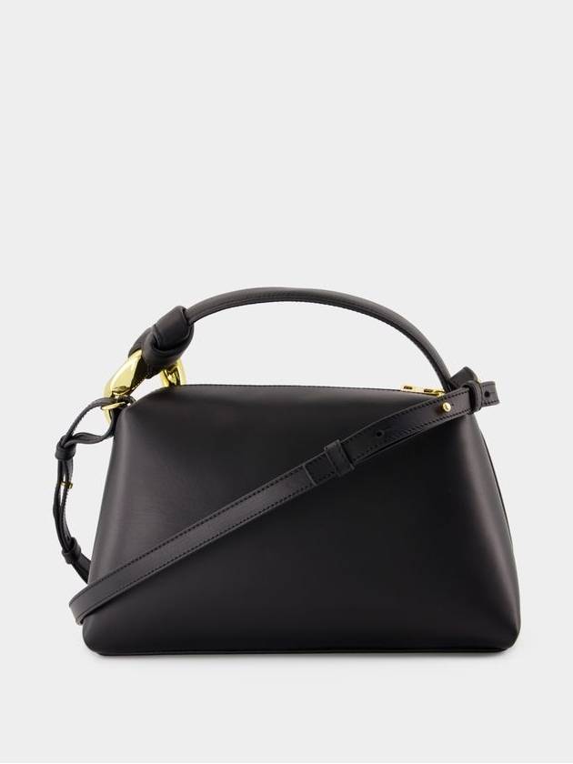 The Jwa Corner Crossbody - J.W. Anderson - Leather - Black - JW ANDERSON - BALAAN 3