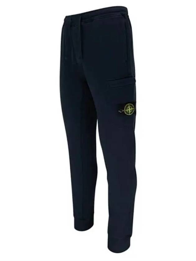 Men's Wappen Patch Training Jogger Pants Navy - STONE ISLAND - BALAAN 3