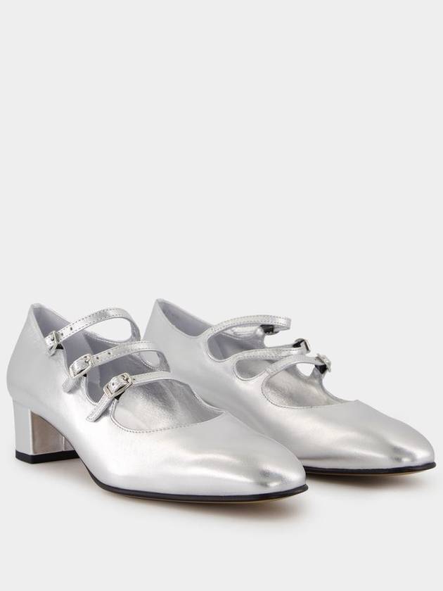 Kina Pumps - Carel - Leather - Silver - CAREL - BALAAN 2