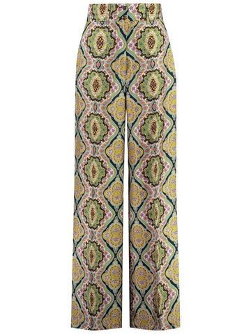 Etro All Over Print Pants - ETRO - BALAAN 1