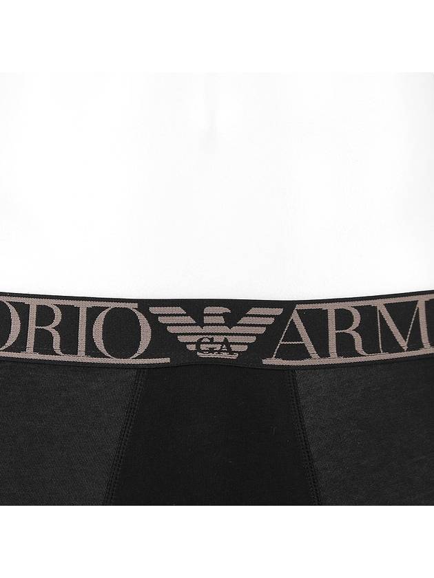 Men's Logo Band Briefs Black - EMPORIO ARMANI - 6