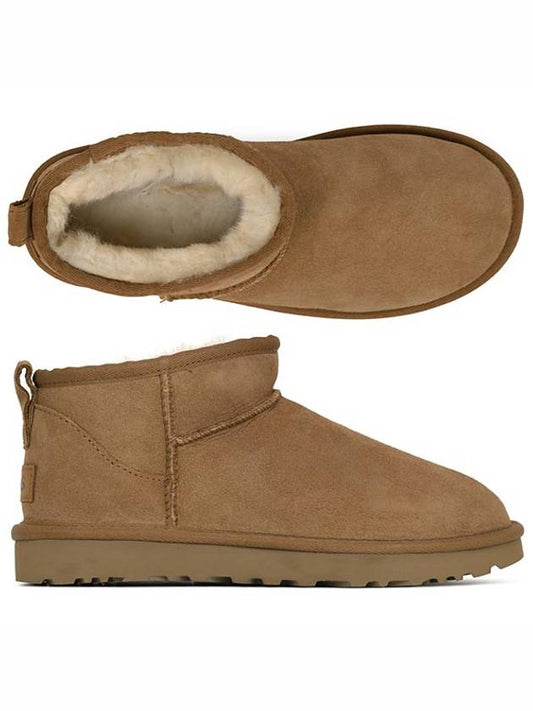 Women's Classic Ultra Mini Winter Boots Chestnut - UGG - BALAAN 2