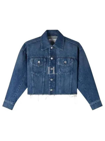 Sainters Crop Denim Jacket Stonewashed Indigo - A.P.C. - BALAAN 2