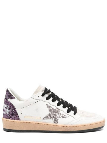 Deluxe Brand Ball Star Lace-Up Low Top Sneakers White - GOLDEN GOOSE - BALAAN 1