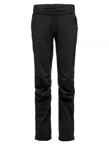 BLACK DIAMOND 24 Stormline Stretch Rain Pants WOMENS NAWAPLX94 - BLACKBROWN - BALAAN 1