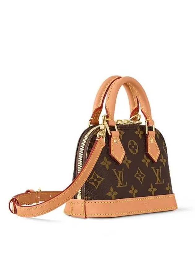 Nano Alma Monogram Tote Bag Brown - LOUIS VUITTON - BALAAN 4