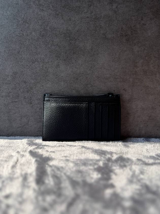 Logo Car Zipper Card Wallet Black - BALENCIAGA - BALAAN 6